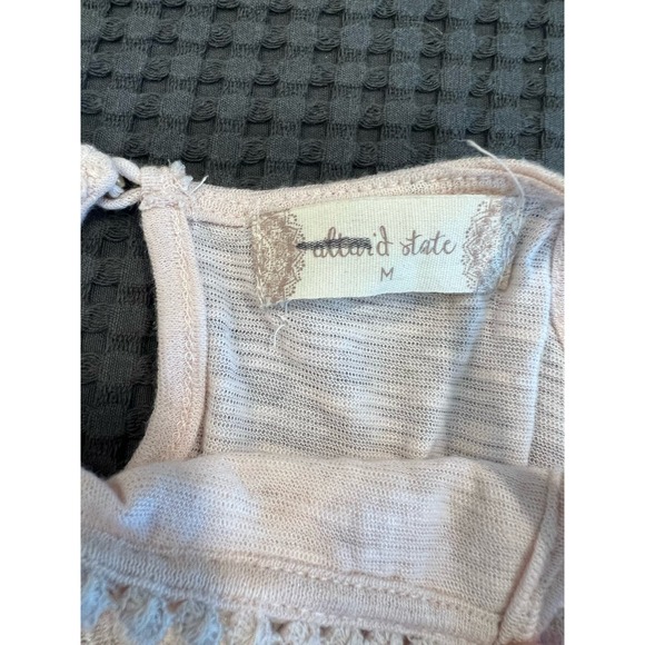 Altar’d State Tank | Womens Blush Pink Lace Tank | Size M - Picture 5 of 8